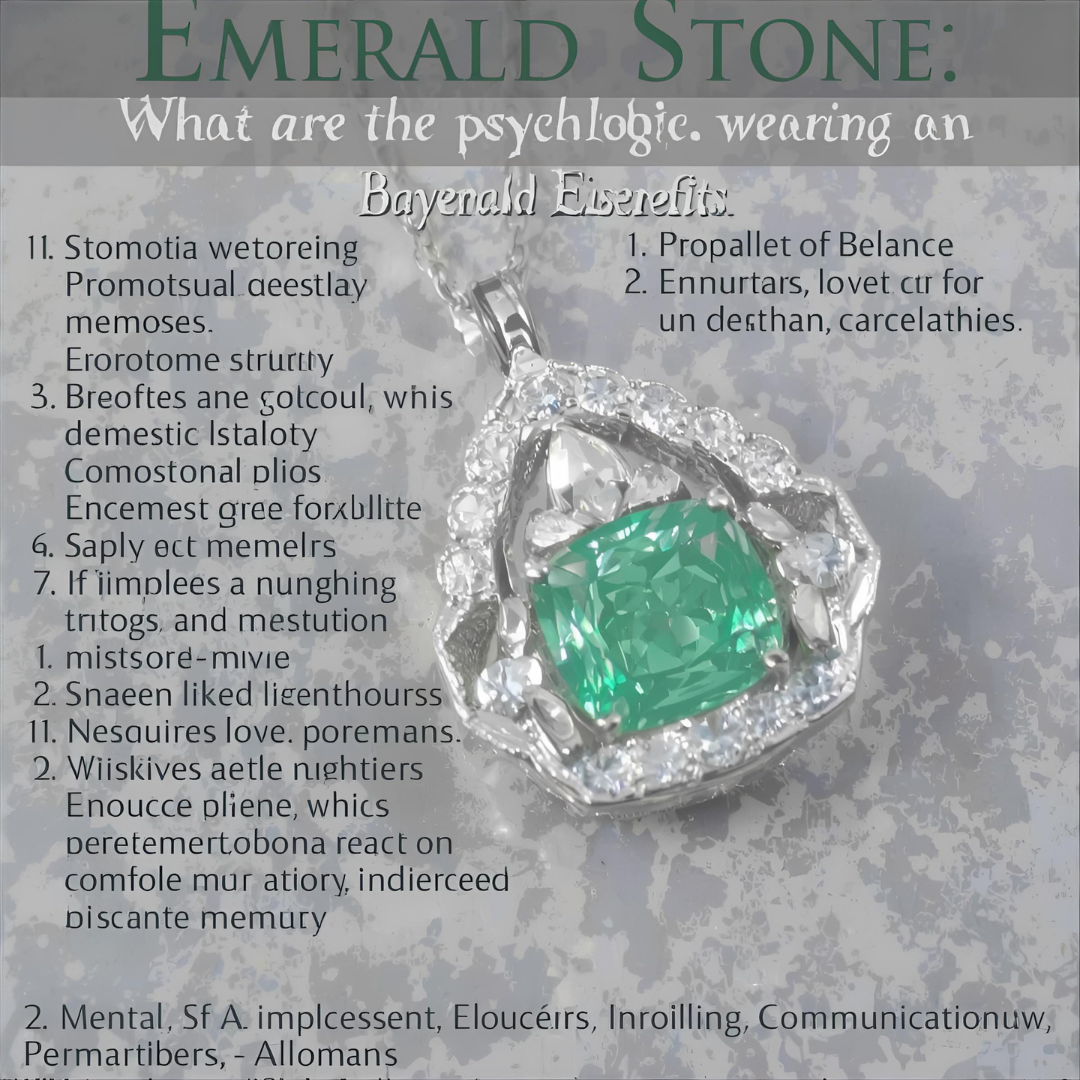 What Are The Benefits of Wearing An Emerald Stone